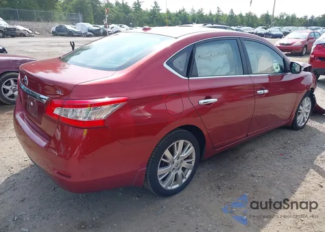 2015 Nissan Sentra Sl from USA, damaged, VIN 3N1AB7AP1FY332789